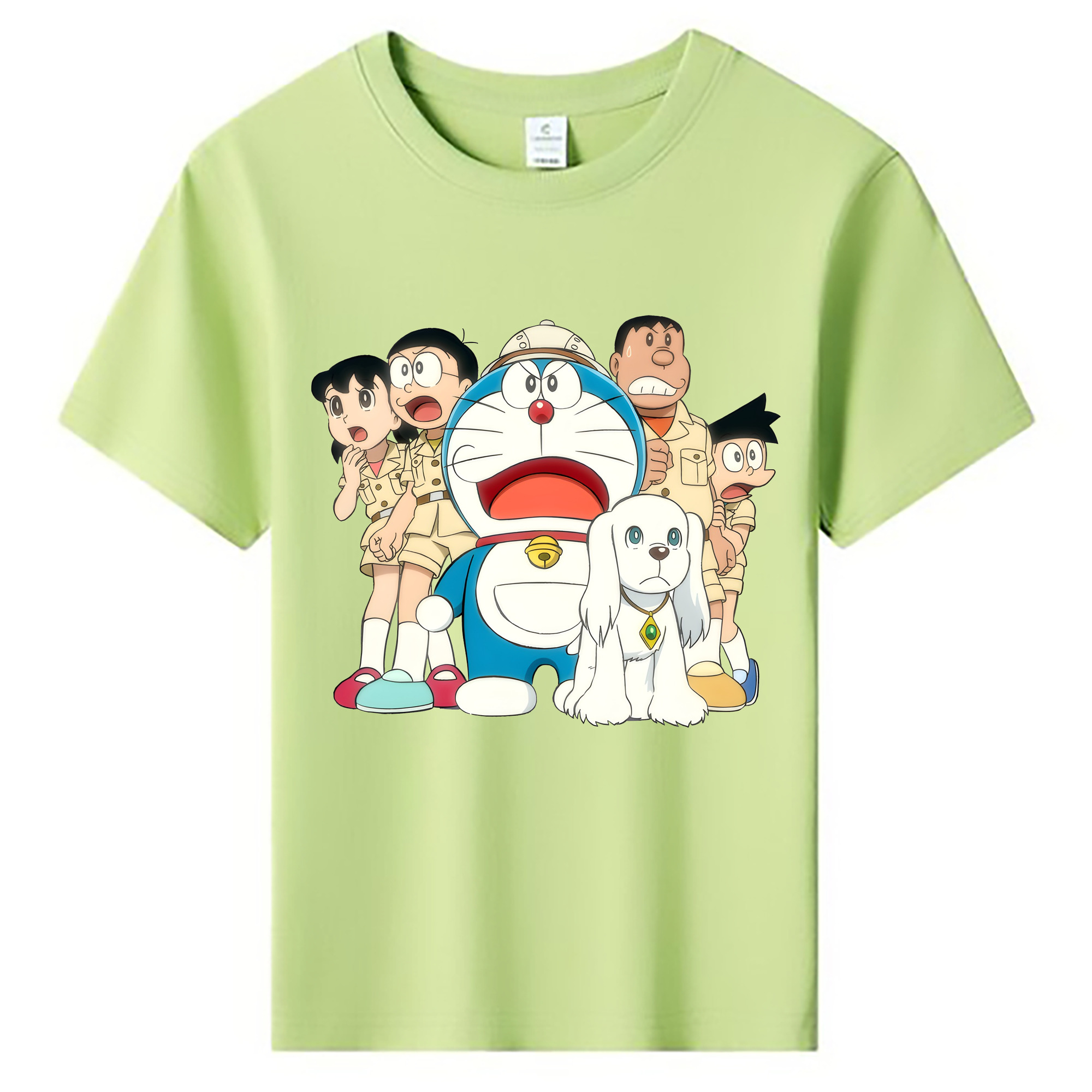 （画像用） ドラえもん Doraemon 綿100％キッズTシャツ（フロントプリント）